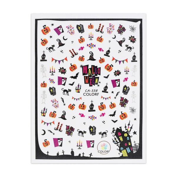 Halloween Stickers - Halloween Party   Naio Nails