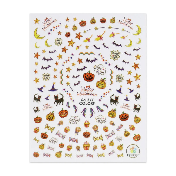 Halloween Stickers - Trick or Treat   Naio Nails