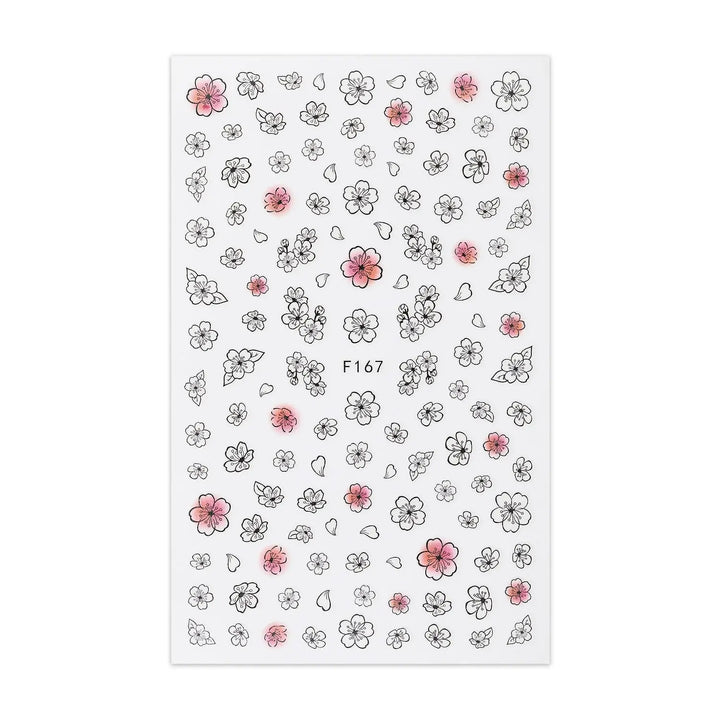 Sticker Sheet - Cherry Blossom   Naio Nails