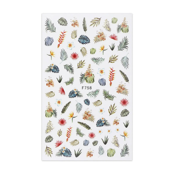Sticker Sheet - Rainforest Vibes   Naio Nails
