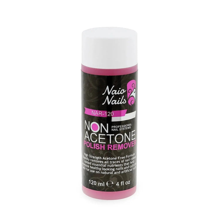 Non Acetone Polish Remover 120ml   Naio Nails