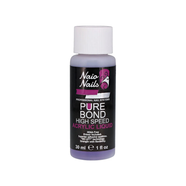 Pure Bond Acrylic Liquid - High Speed 30ml   Naio Nails