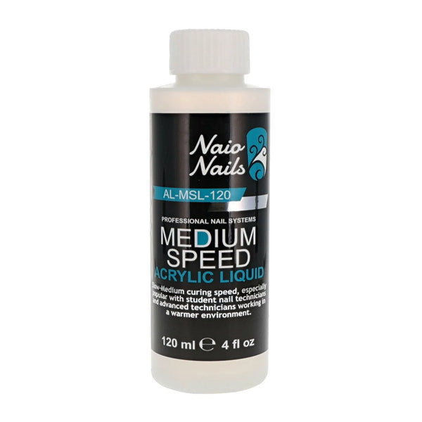 MEDIUM-SPEED ACRYLIC LIQUID 120ml UK   Naio Nails