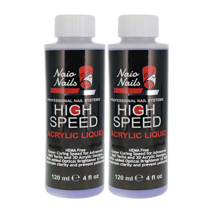 High Speed Acrylic Liquid 240ml UK   Naio Nails