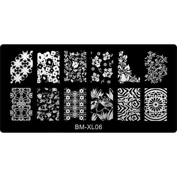 Stamping Plate - BM-XL06   Naio Nails