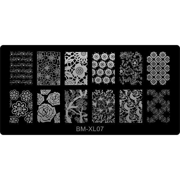 Stamping Plate - BM-XL07   Naio Nails