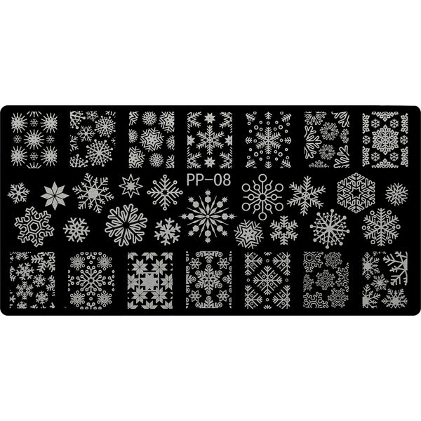 Stamping Plate - PP-008   Naio Nails