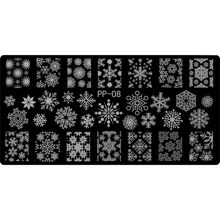 Stamping Plate - PP-008   Naio Nails