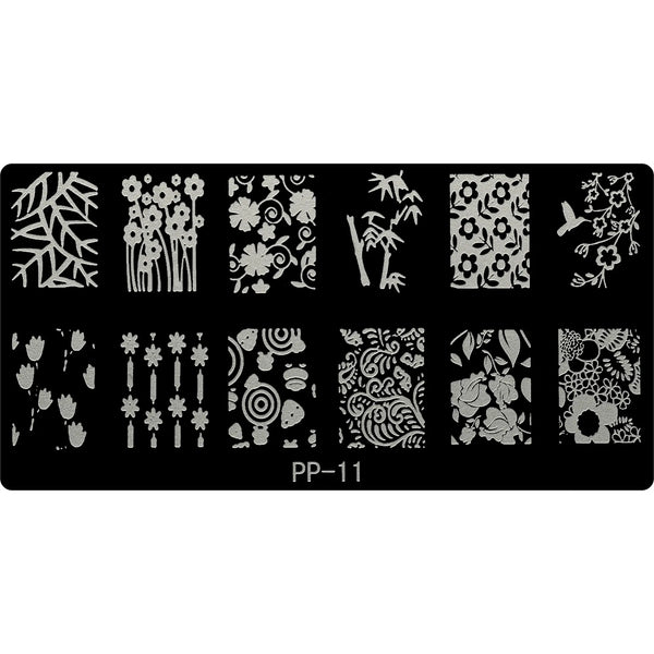 Stamping Plate - PP-011   Naio Nails