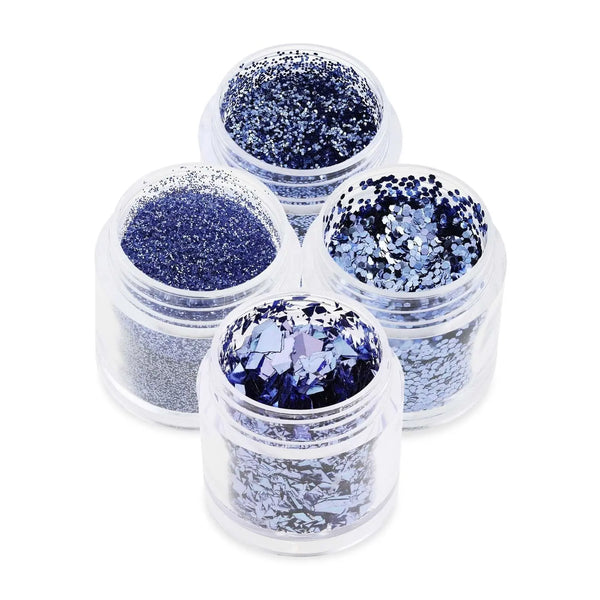 Blueberry Frost | Nail Art Glitter | B0712   Naio Nails