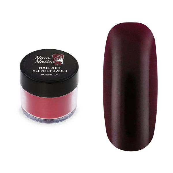 Bordeaux Acrylic Powder - 12g   Naio Nails