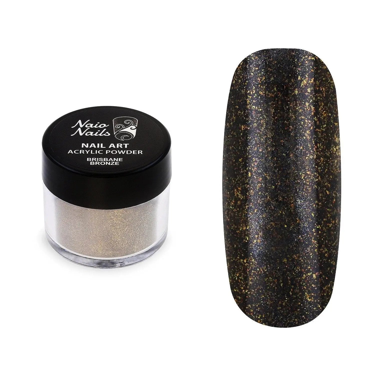 Brisbane Bronze Acrylic Powder - 12g   Naio Nails