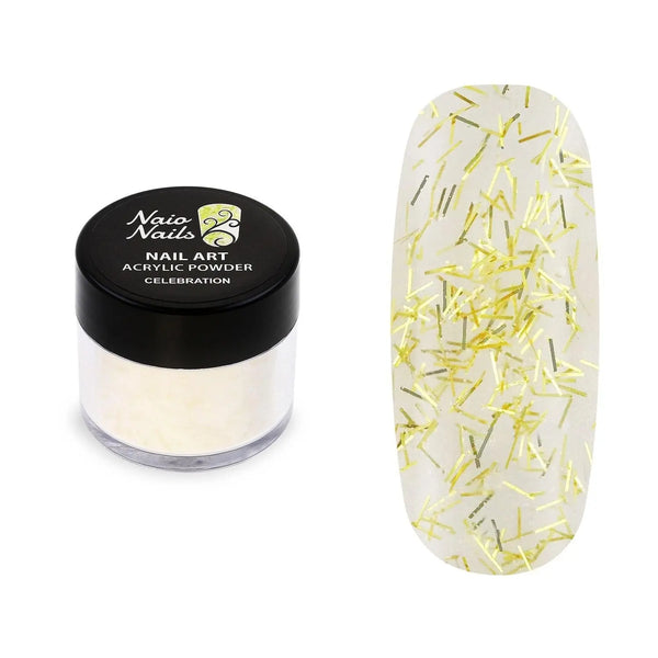 Celebration Acrylic Powder - 12g   Naio Nails