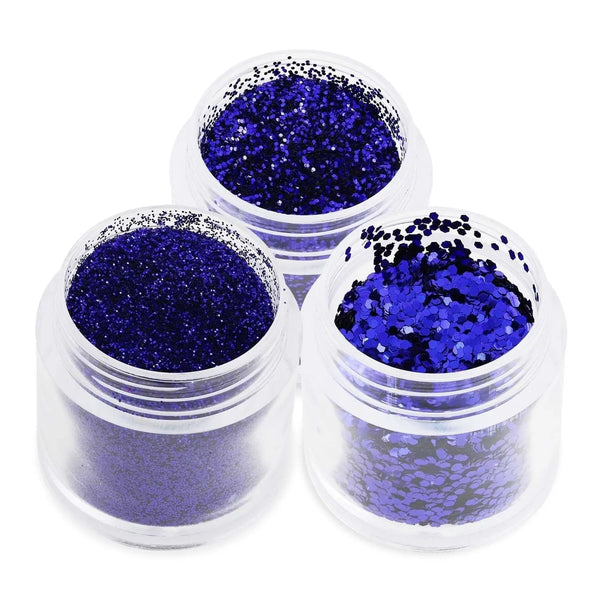 Deepest Sapphire | Nail Art Glitter | B0715   Naio Nails