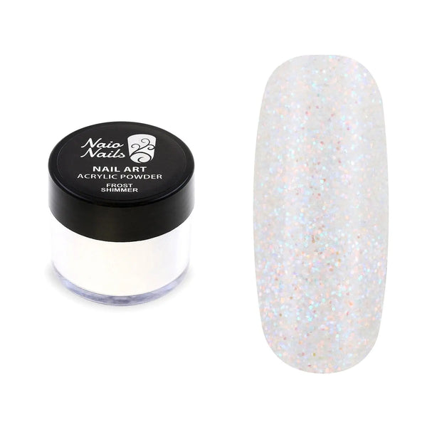 Frost Shimmer Acrylic Powder - 12g   Naio Nails