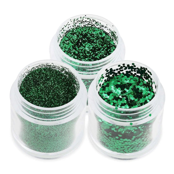 Green With Envy | Nail Art Glitter | B0609   Naio Nails