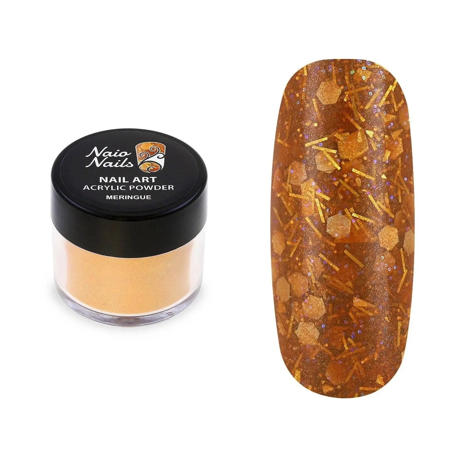 Meringue Acrylic Powder - 12g   Naio Nails