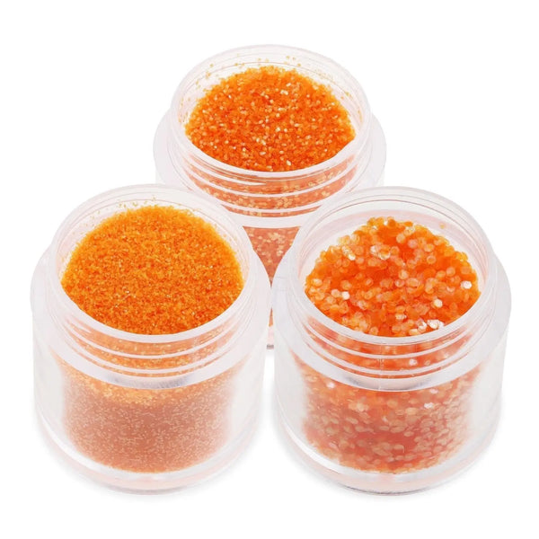 Orange Twist | Nail Art Glitter | B0504   Naio Nails