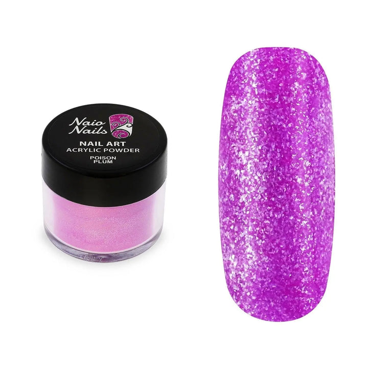 Poison Plum Acrylic Powder - 12g   Naio Nails