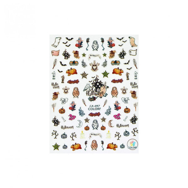 Halloween Stickers - Wizards Halloween   Naio Nails