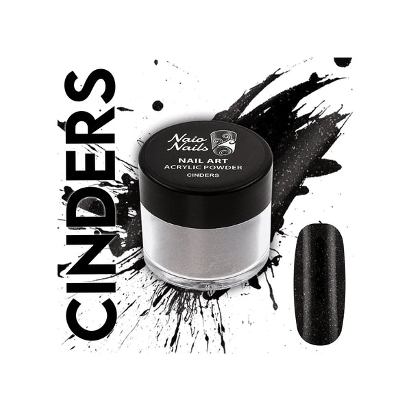 Cinders Acrylic Powder - 12g   Naio Nails