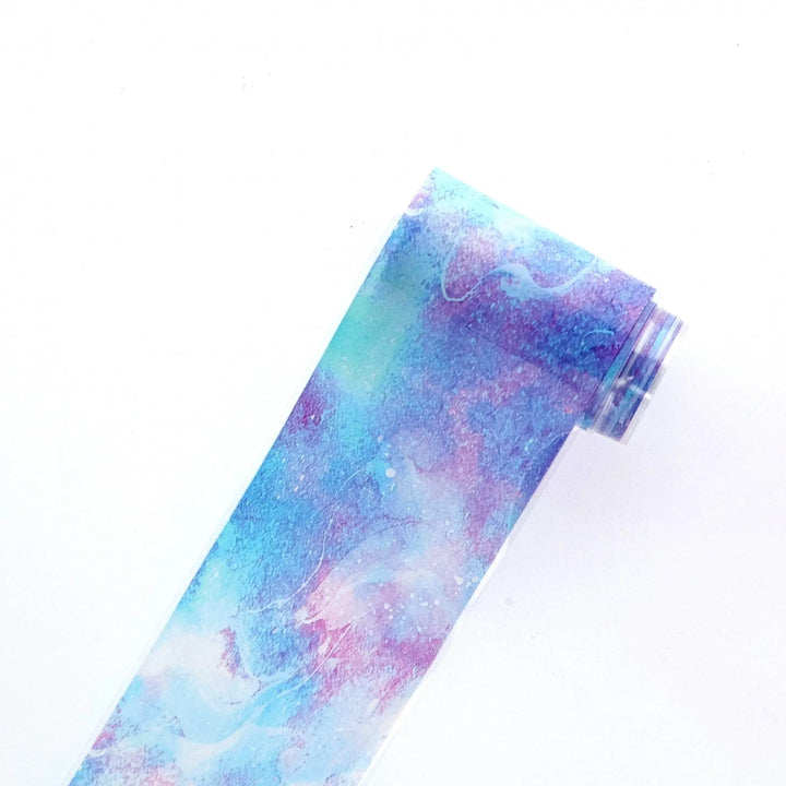 TFS-12 Galaxy & Marble Patterned Set of Foils   Naio Nails