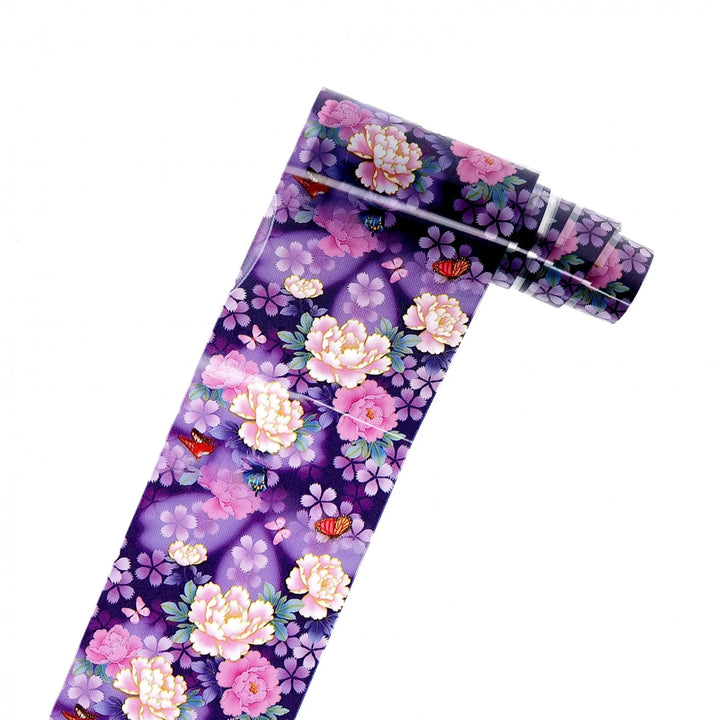 TFS-21 Colourful Floral Foil Set   Naio Nails