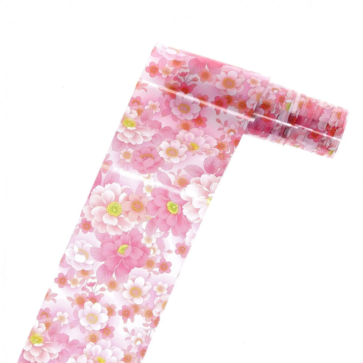 TFS-21 Colourful Floral Foil Set   Naio Nails