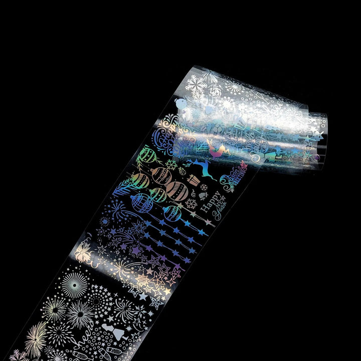 TFS-87 Holographic Christmas Foil Set   Naio Nails
