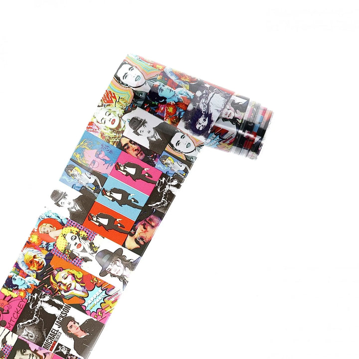 TFS-101 Pop Art Selection of Tranfer Foils   Naio Nails