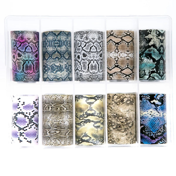 TFS-41 Colourful Animal Print Set of Foils One   Naio Nails