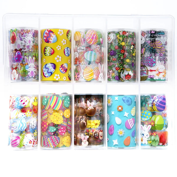 TFS-226 Transparent Easter Set of Foils   Naio Nails