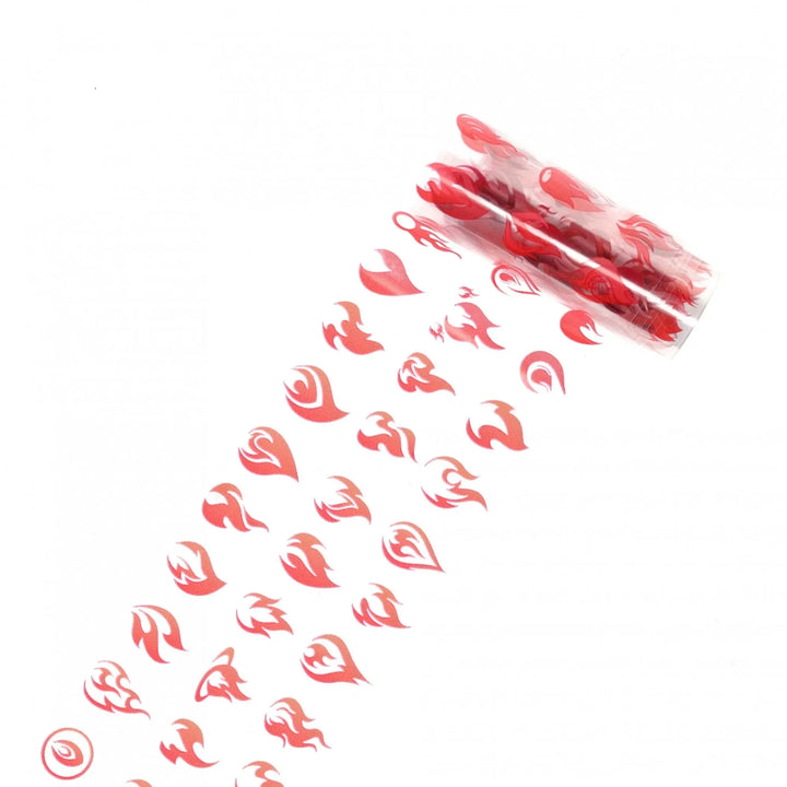 TFS-112 Flames (B) - Transfer Foil Set   Naio Nails