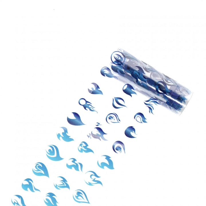 TFS-112 Flames (B) - Transfer Foil Set   Naio Nails