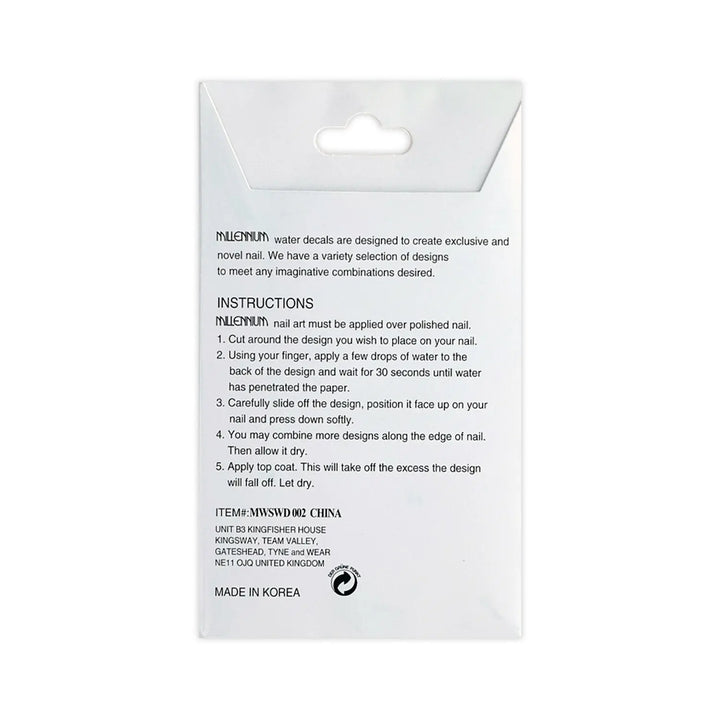 MWSWD-002 Sticker   Naio Nails