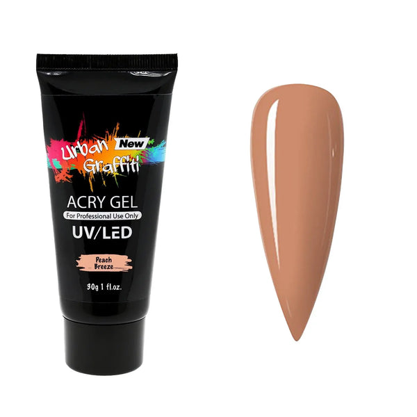 AcryGel Tube - Peach Breeze 30g   Naio Nails