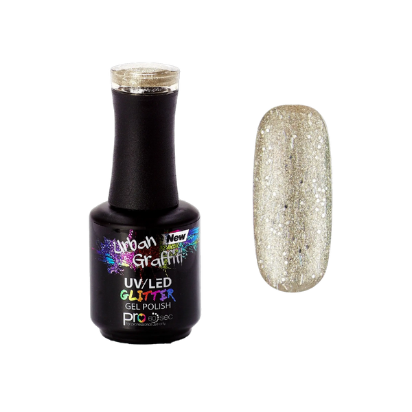 Andromeda - UGGP-A0919 Urban Graffiti Gold Shimmer Gel Polish 15ml   Naio Nails