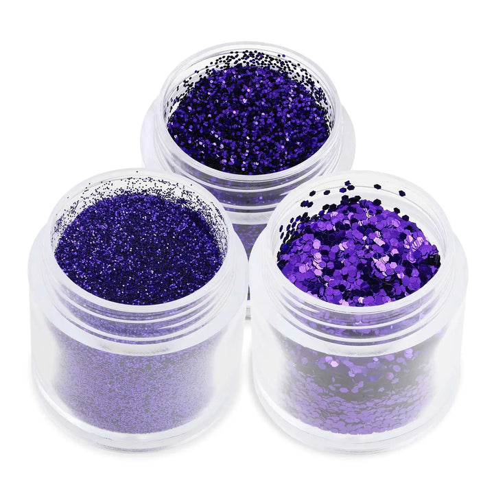 Twilight Amethyst | Nail Art Glitter | B0805   Naio Nails