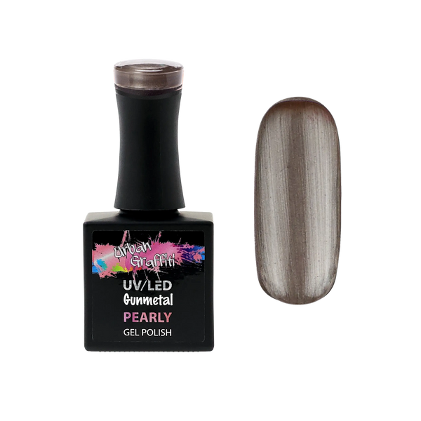 Gunmetal - UGGP-A0874 Urban Graffiti Gel Polish 15ml   Naio Nails