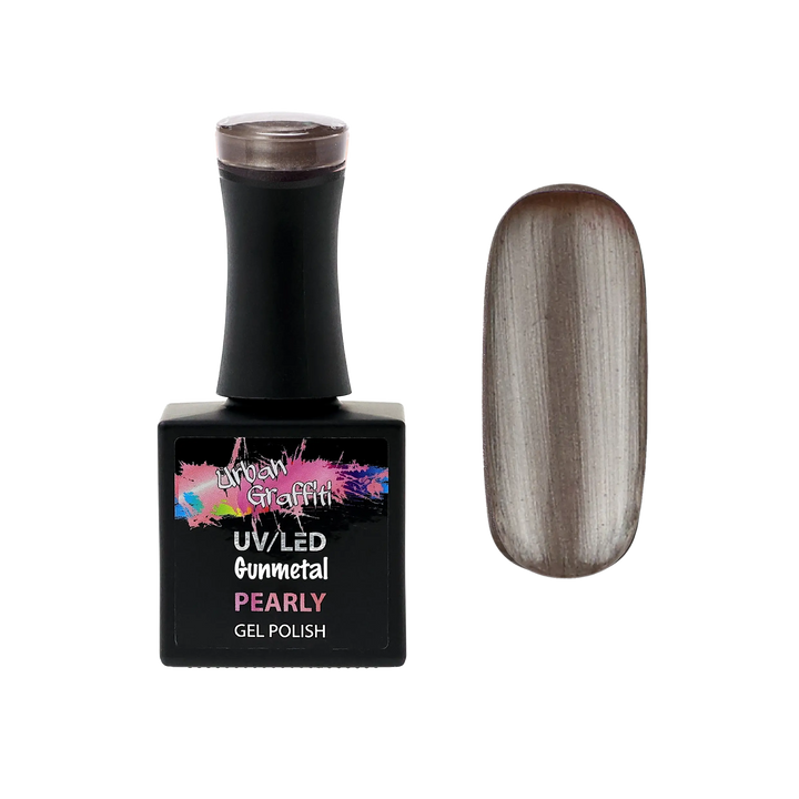 Gunmetal - UGGP-A0874 Urban Graffiti Gel Polish 15ml   Naio Nails