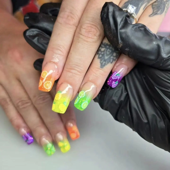 Toxic Apple Ultra Neon Acrylic Powder - 12g   Naio Nails