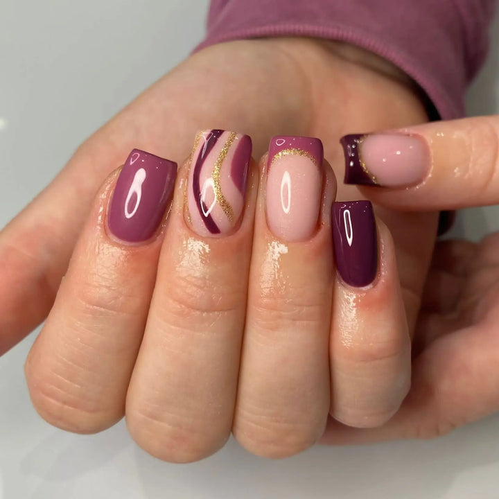 Dusky Plum - UGGP-A0326 Urban Graffiti Gel Polish 15ml   Naio Nails
