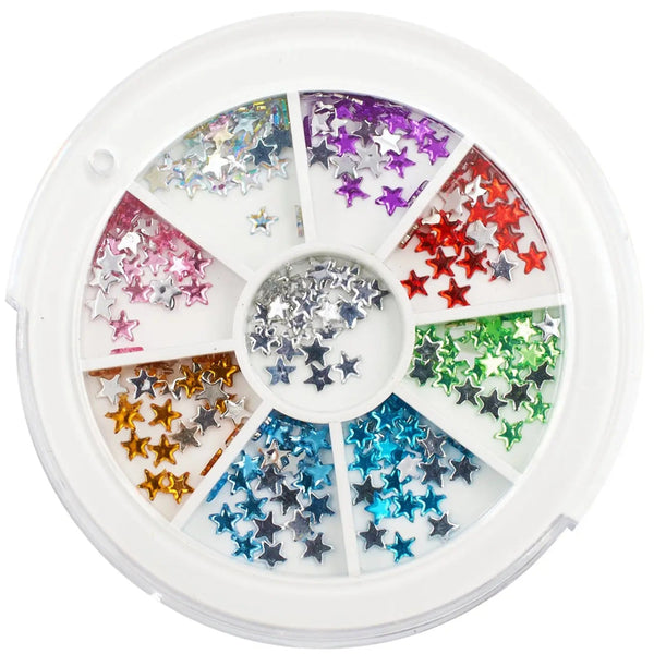 Rhinestone Carousel (250 Pieces) Star   Naio Nails