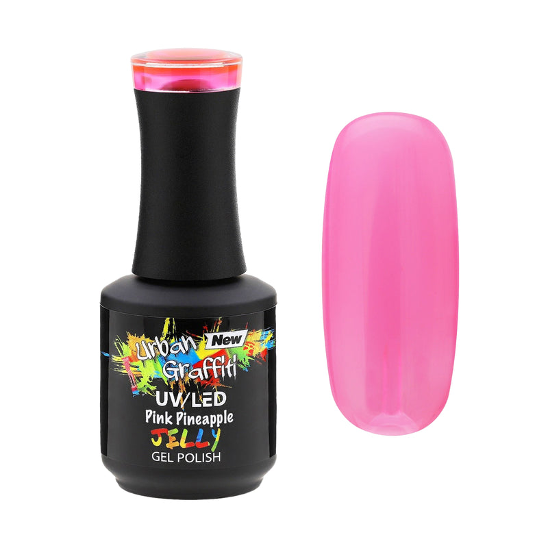 Roosa Ananass - UGGP-JE016 Urban Graffiti Geellakk 15ml