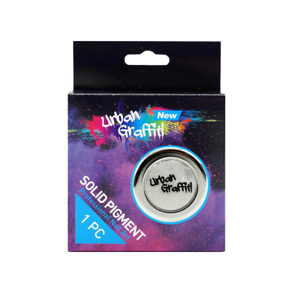 Urban Graffiti Cat Eye Pigment Powder (White/Silver) - TB05B   Naio Nails