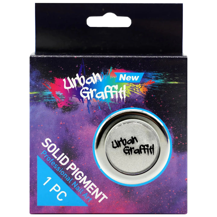 Urban Graffiti Cat Eye Pigment Powder (White/Silver) - TB05B   Naio Nails
