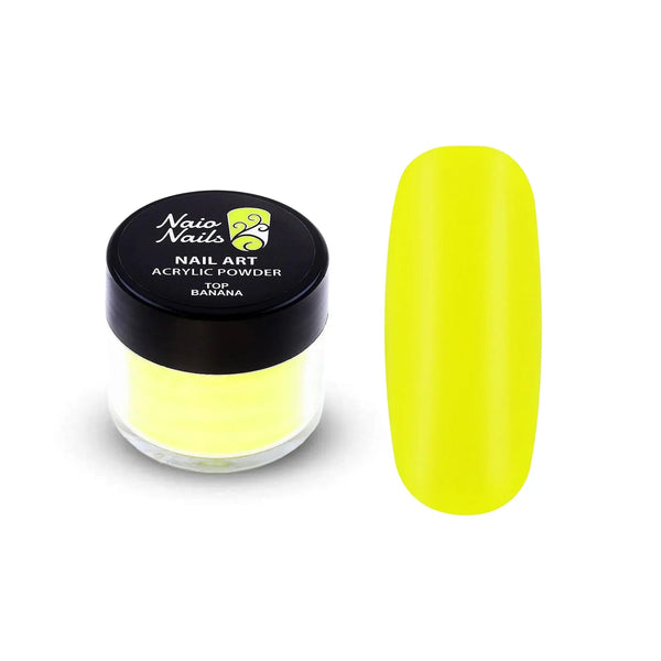 Top Banana Ultra Neon Acrylic Powder - 12g   Naio Nails