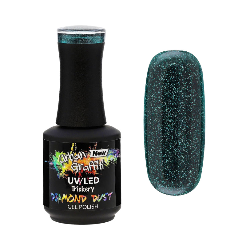 Trikid - UGGP-DD006 Roheline Sädelev Geellakk Urban Graffiti 15ml