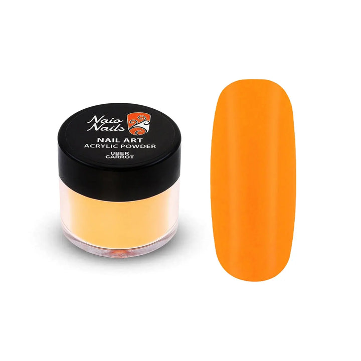 Uber Carrot Ultra Neon Acrylic Powder - 12g   Naio Nails