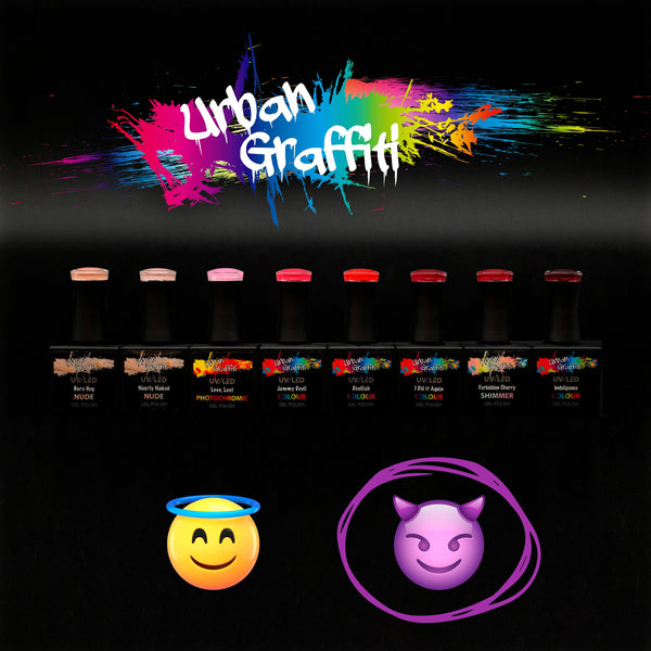 NAUGHTY OR NICE? Valentine's Gel Bundle - Naughty   Naio Nails